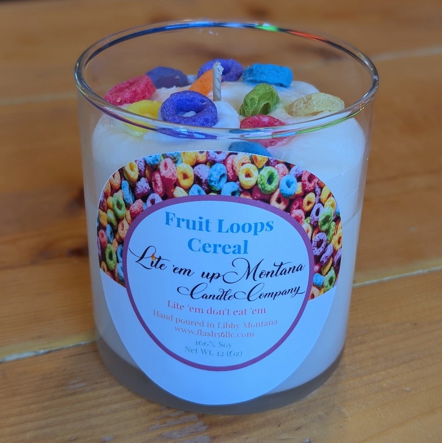 Fruit Loops Candle