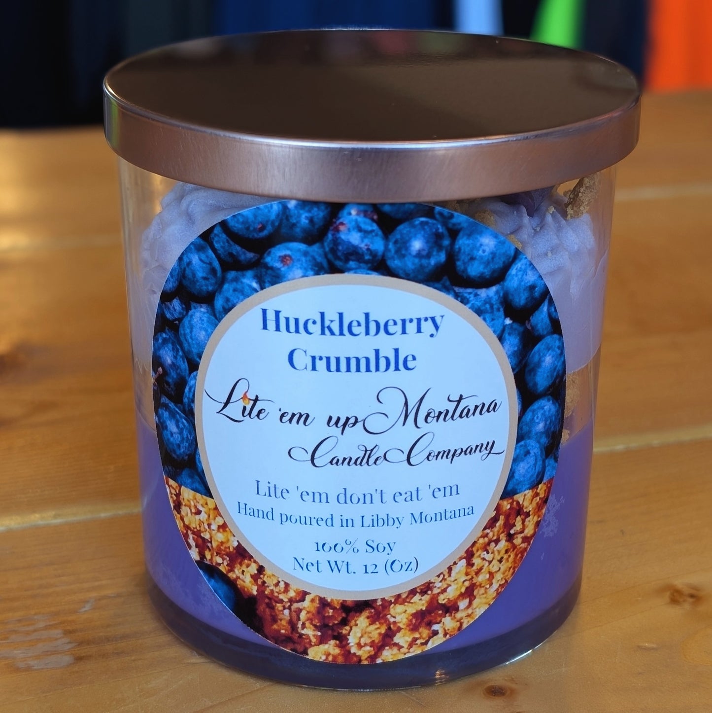 Huckleberry Crumble Candle