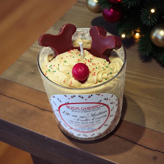 Buck Cherry / Rudolph the Red-Nosed Reindeer Candle