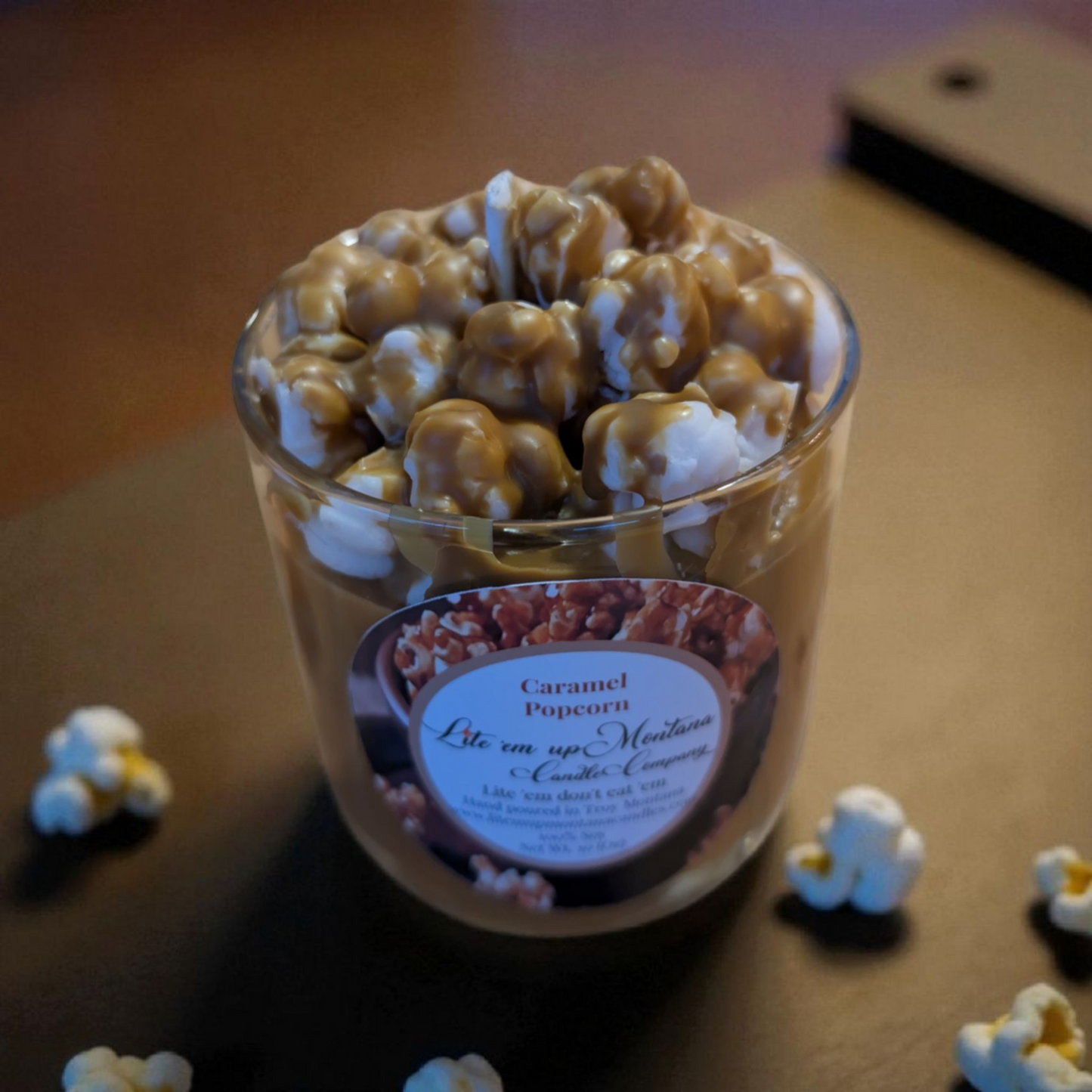 Caramel Popcorn Candle