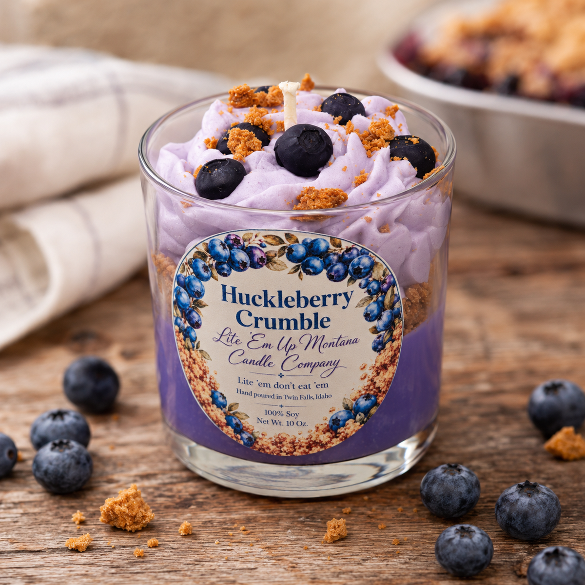 Huckleberry Crumble Candle