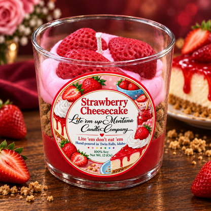 Strawberry Cheesecake Candle