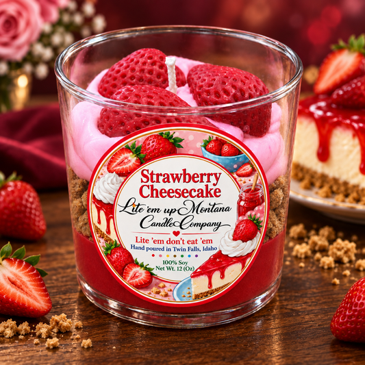 Strawberry Cheesecake Candle
