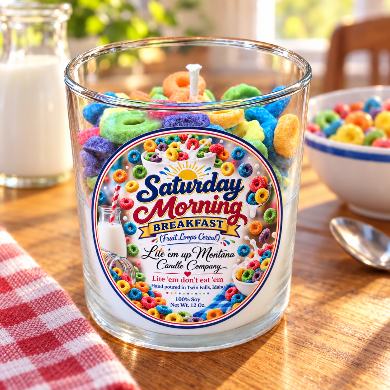Saturday Morning Breakfast (Fruit Loops) Candle