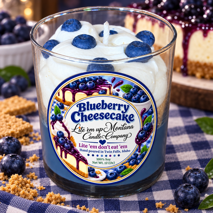 Blueberry Cheesecake Candle