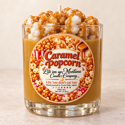Caramel Popcorn Candle