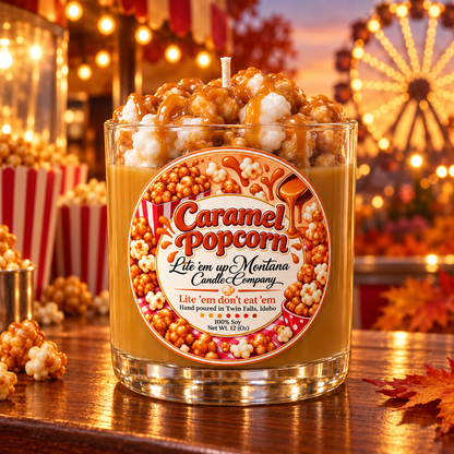 Caramel Popcorn Candle