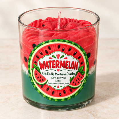 Watermelon Candle