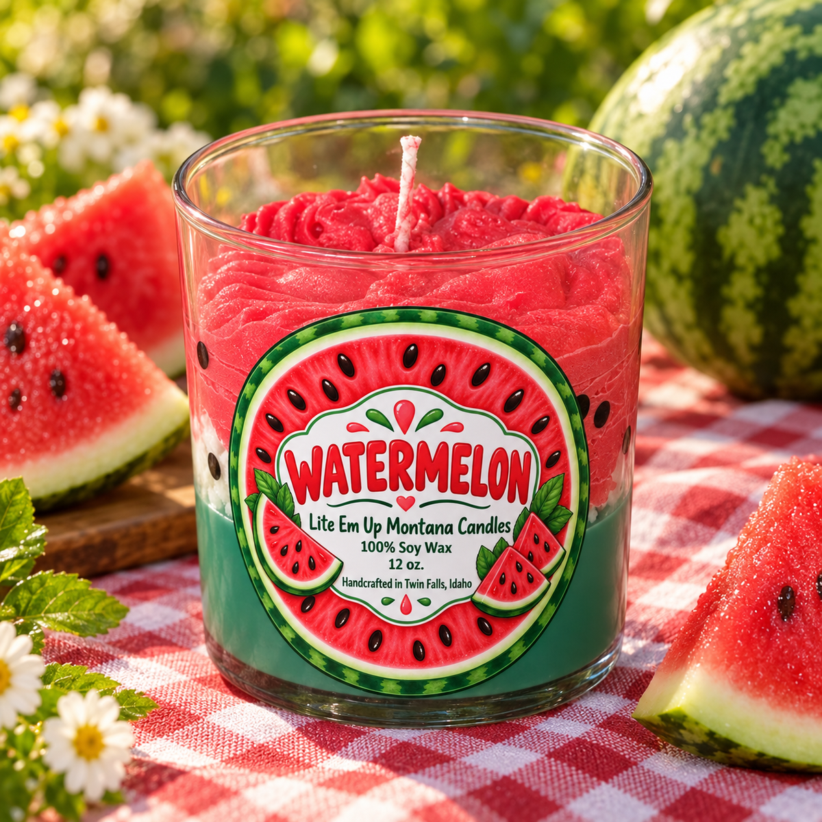 Watermelon Candle