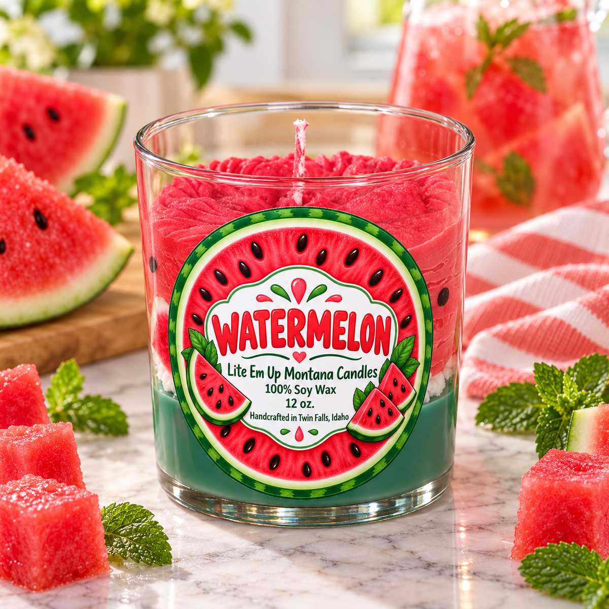 Watermelon Candle