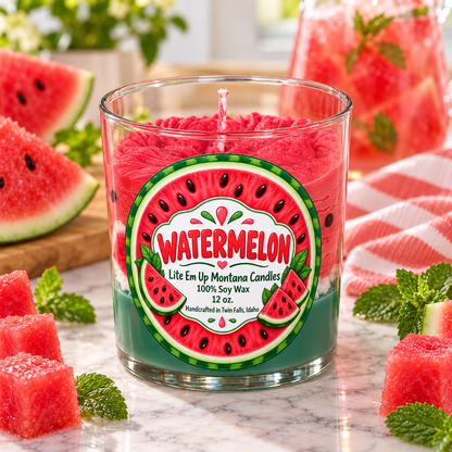 Watermelon Candle