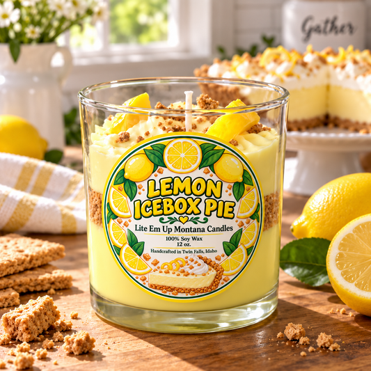 Lemon Ice Box Pie Candle