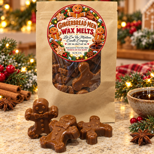 Gingerbread Men wax melts