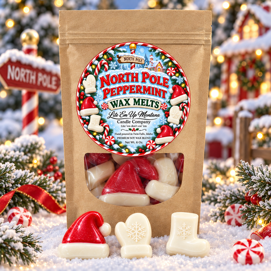 North Pole Peppermint wax melts