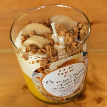 Banana Pudding Pie Candle