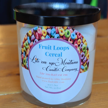 Fruit Loops Candle