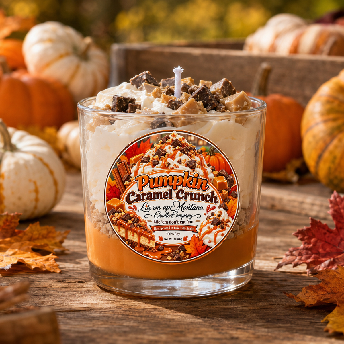 Pumpkin Caramel Crunch Candle