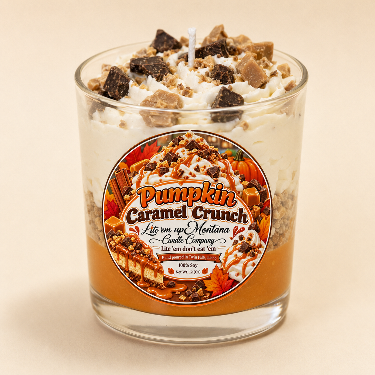Pumpkin Caramel Crunch Candle